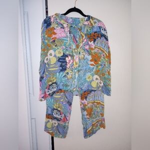 Anthropologie Pajama Set Size Large